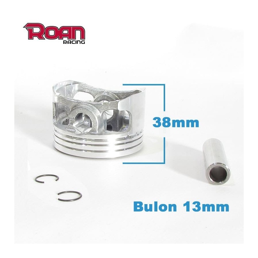 Piston 60x38mm (bulon 13mm) 150-160cc YX - Motosapollo.com