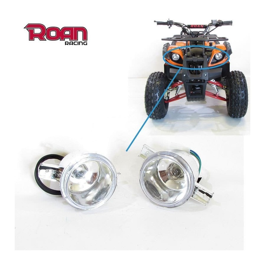 Faro mini quad 4T tipo Panda - Pantera - Motosapollo.com
