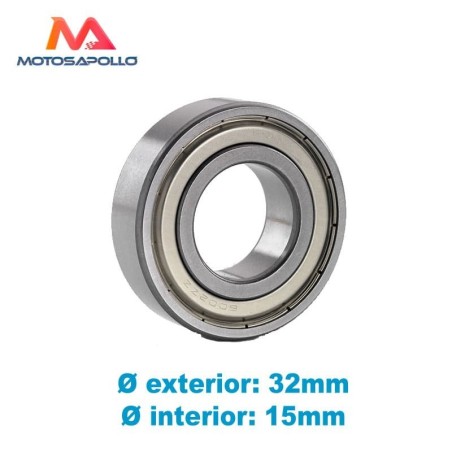Rodamiento 6002 ZZ - Motosapollo.com