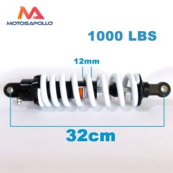 Amortiguador 320mm 1000lbs - Motosapollo.com