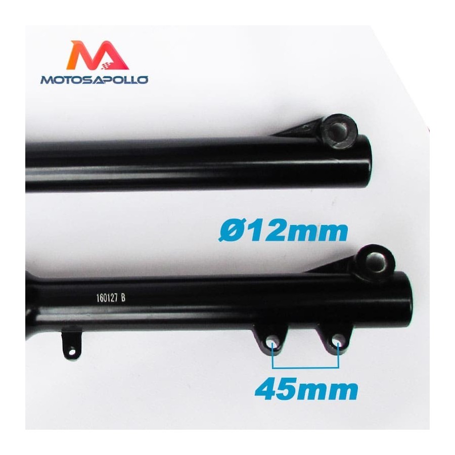 Juego horquillas pit bike 600mm - Motosapollo.com
