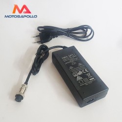 Cargador batería hembra 36V-2A - Motosapollo.com