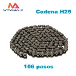 Cadena 25H 106 pasos - Motosapollo.com