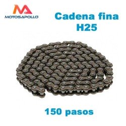 Cadena fina 25H 150 pasos - Motosapollo.com