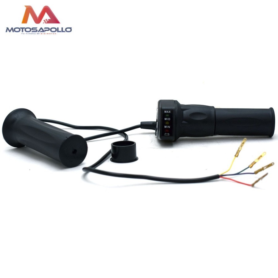 Acelerador eléctrico 4PIN 36V Mini Cross Motosapollo.com