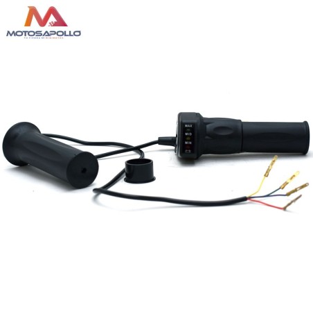 Acelerador eléctrico 4PIN 36V Mini Cross Motosapollo.com