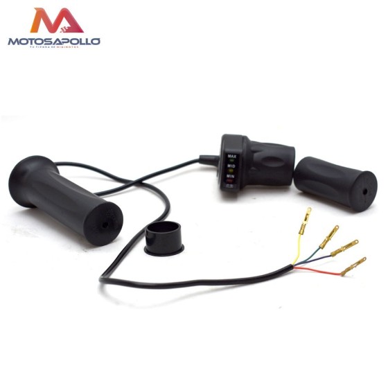 Acelerador eléctrico 4PIN 36V Mini Cross Motosapollo.com 2
