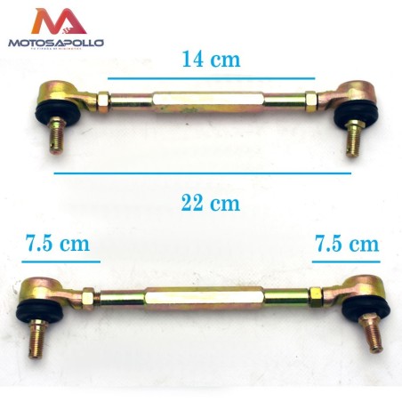 juego brazo+rotula direccion predator - Motosapollo.com
