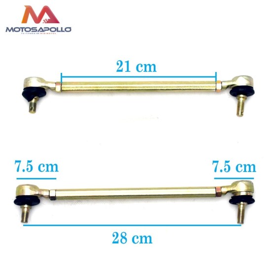 juego brazo+rotula direccion pantera - Motosapollo.com 2