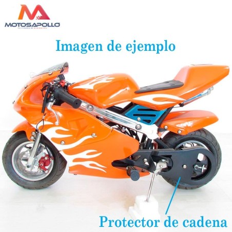 Protector de cadena mini moto - Motosapollo.com