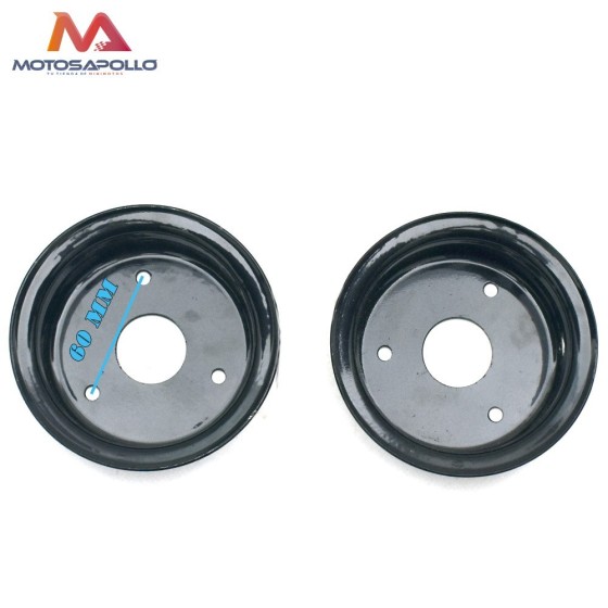 Llanta trasera 4" mini quad 2