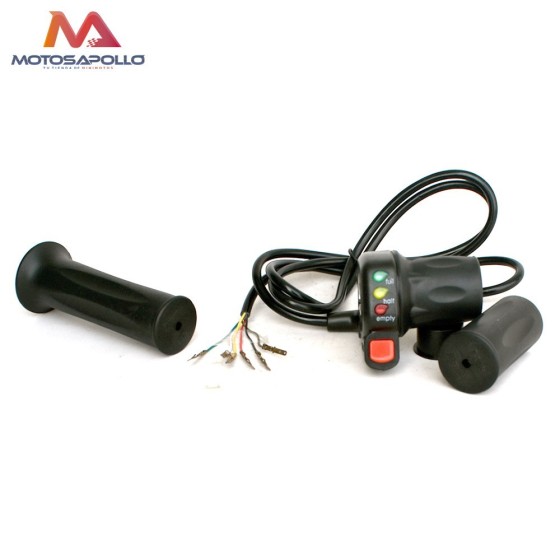 Acelerador eléctrico 6pin 60V patinete Motosapollo.com