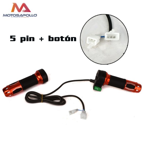 Acelerador eléctrico 5pin Motosapollo.com 2