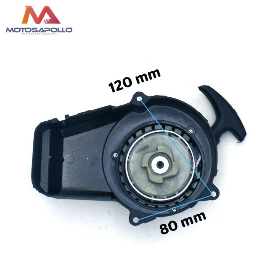 Tirador arranque V4 engranaje nylon - motosapollo.com