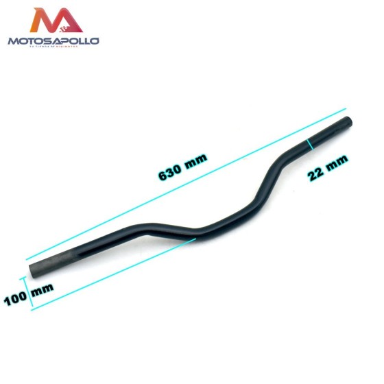 Manillar de acero patinete Motosapollo.com 2