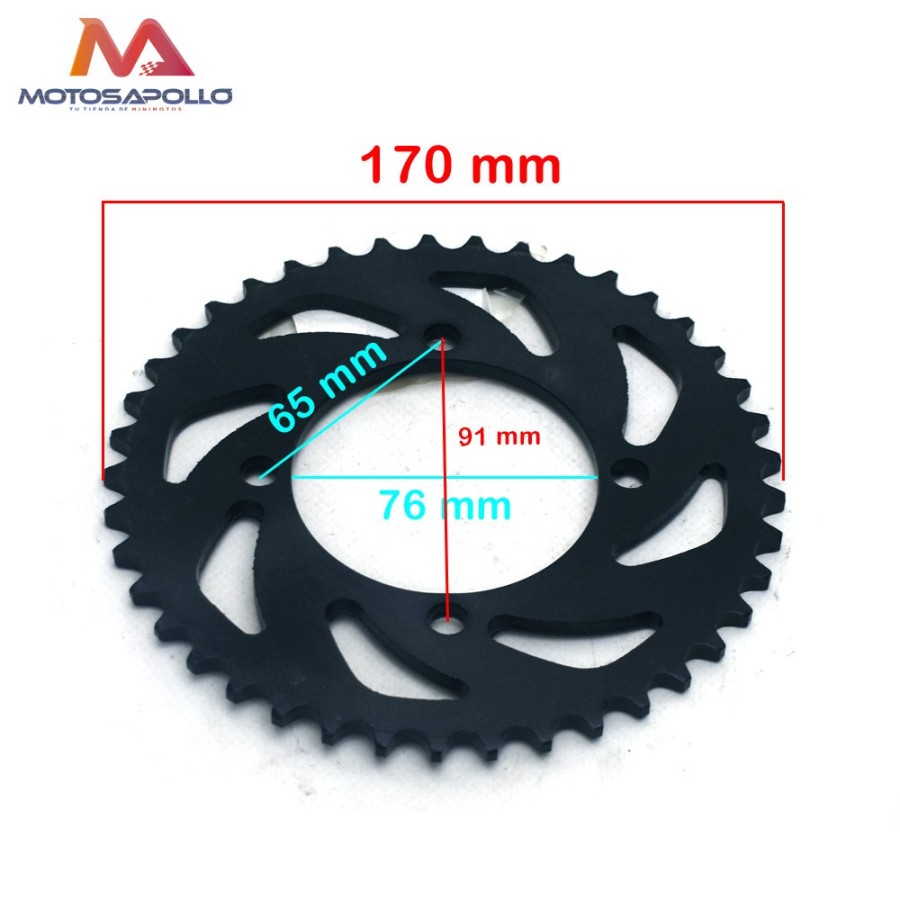 Plato arrastre 41T SDG - Motosapollo.com