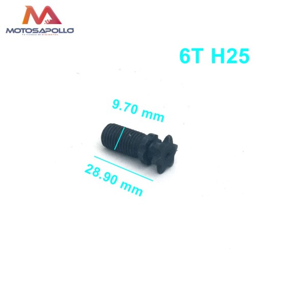 Piñon salida H25 6T miniquad-Motosapollo.com 2
