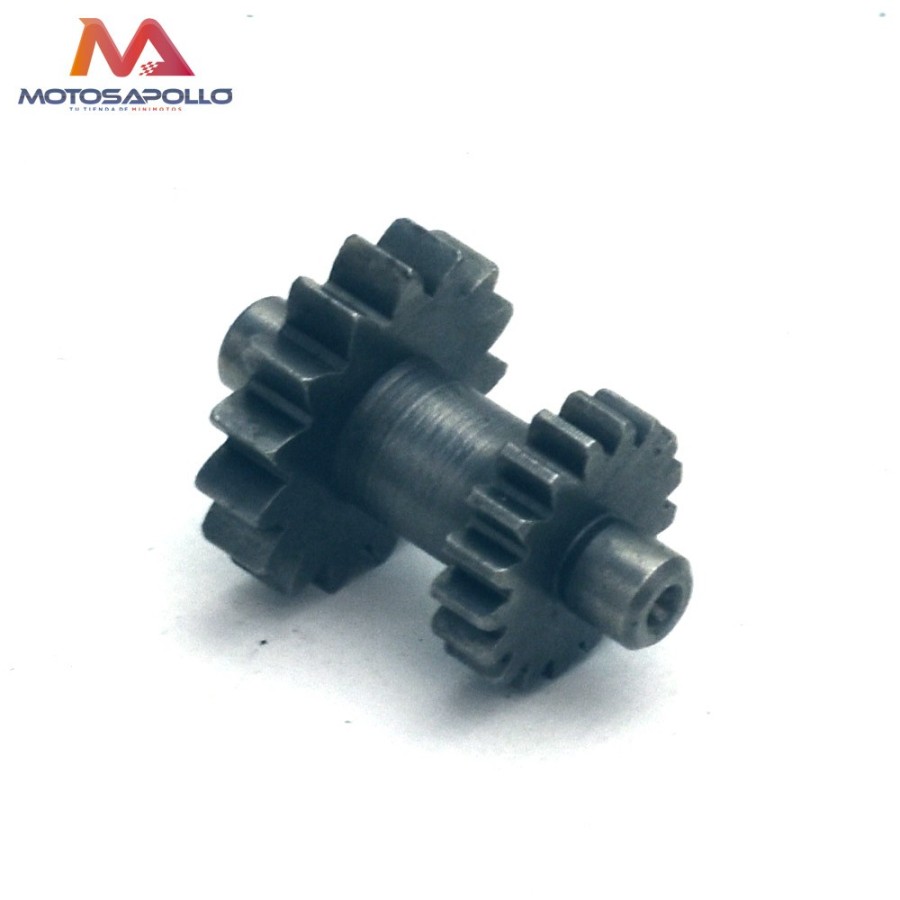 Piñon reductor motor arranque 15-17T pit bike-Motosapollo.com