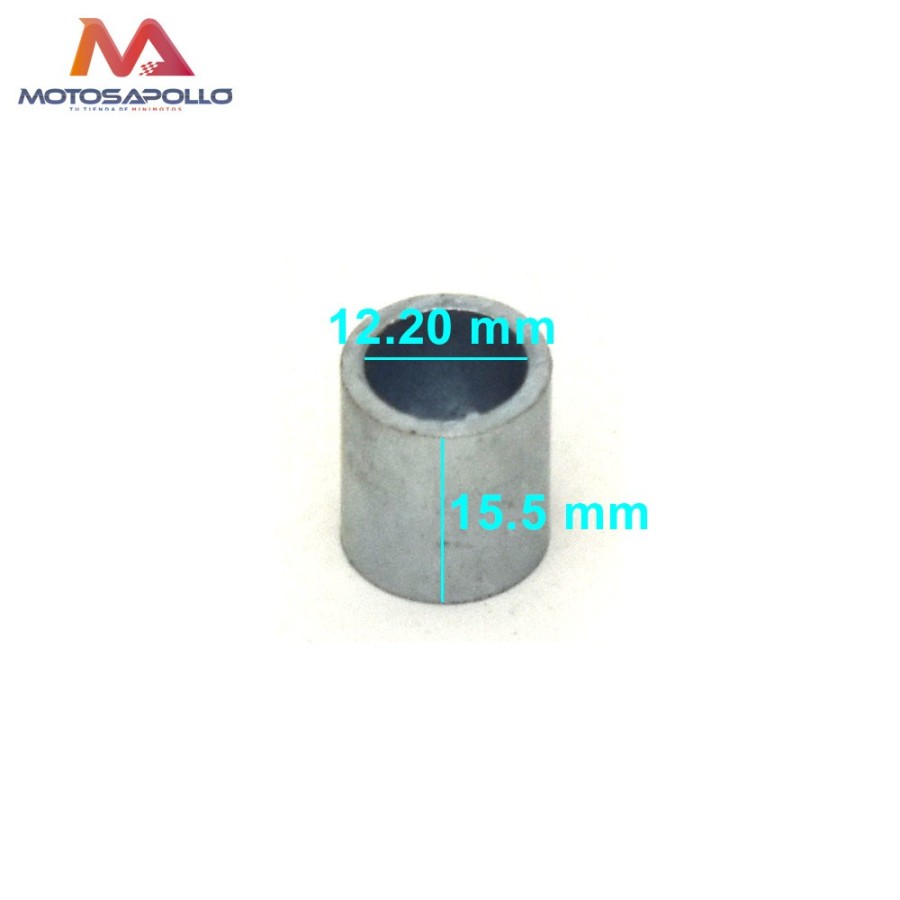 Casquillo 10.2 mm Ø eje rueda minimoto - Motosapollo.com