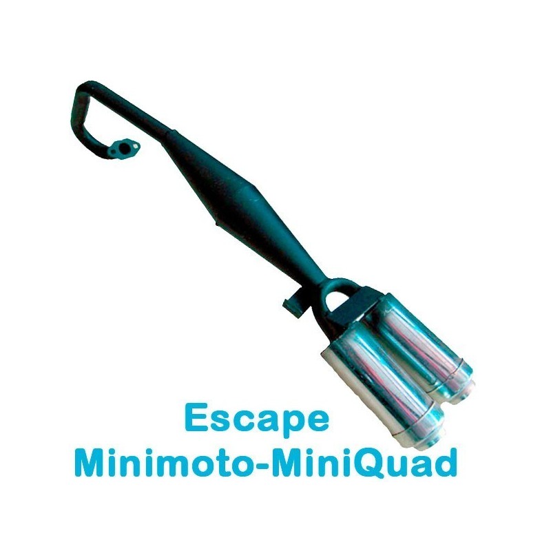 Escape minimoto doble salida - 1