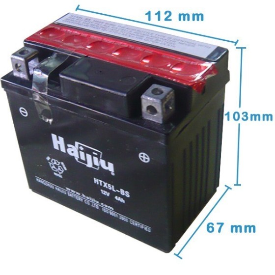 Bateria 12v 4ah quad - Motosapollo