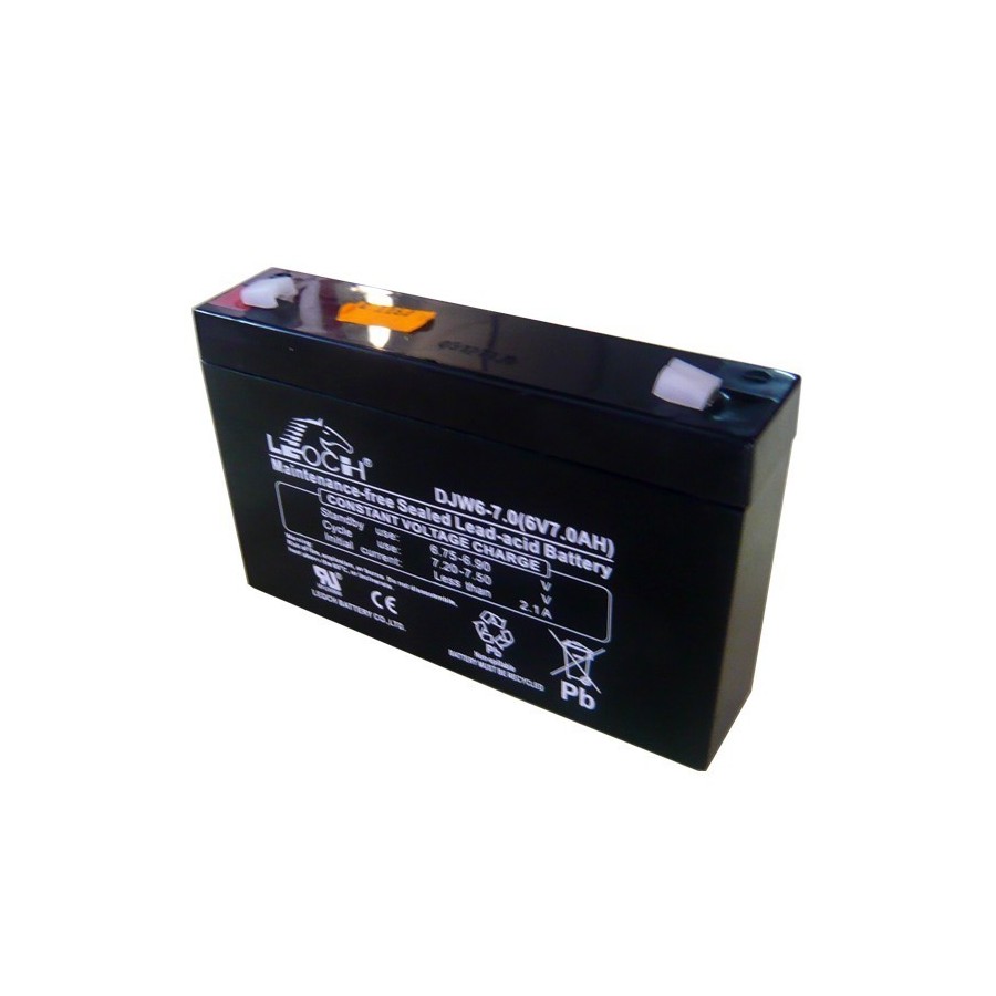 Bateria 6V 7Ah plomo - 1