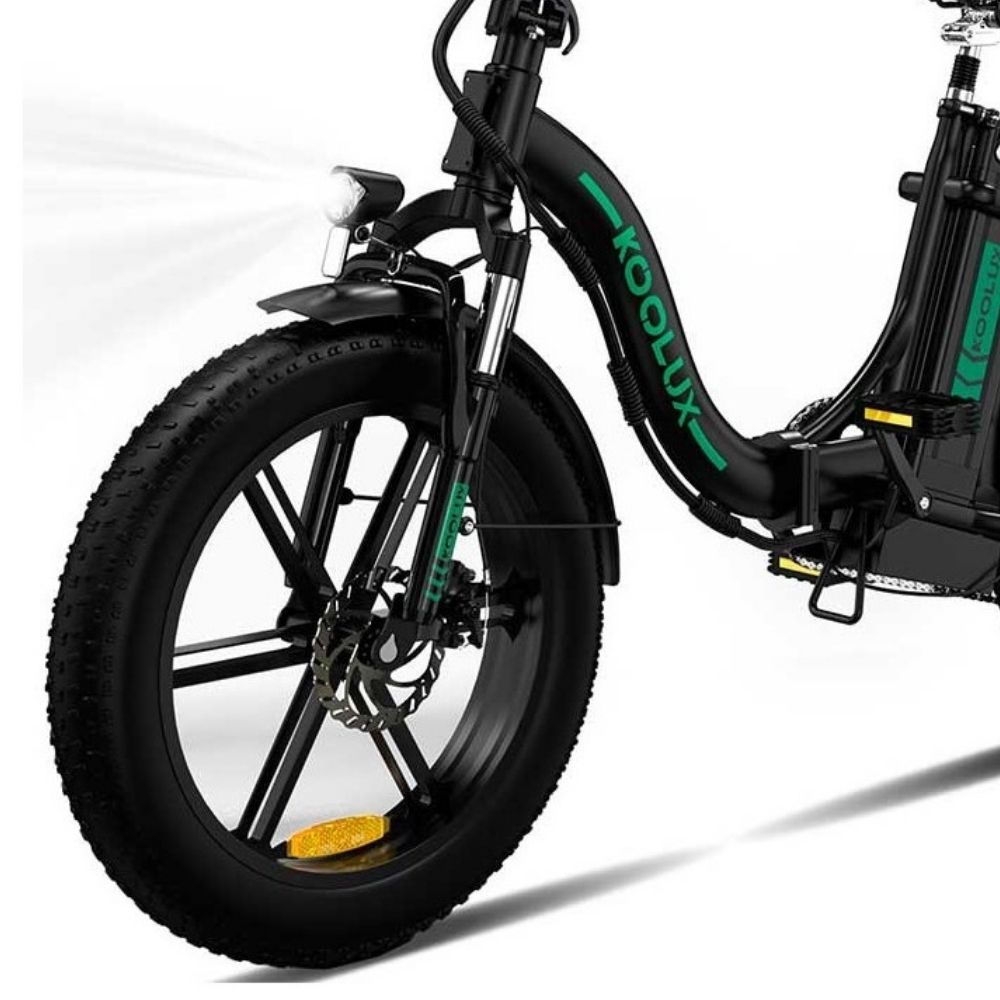 foco de bici Bicicleta eléctrica plegable Koolux BK6S 250W 48V 15.6AH