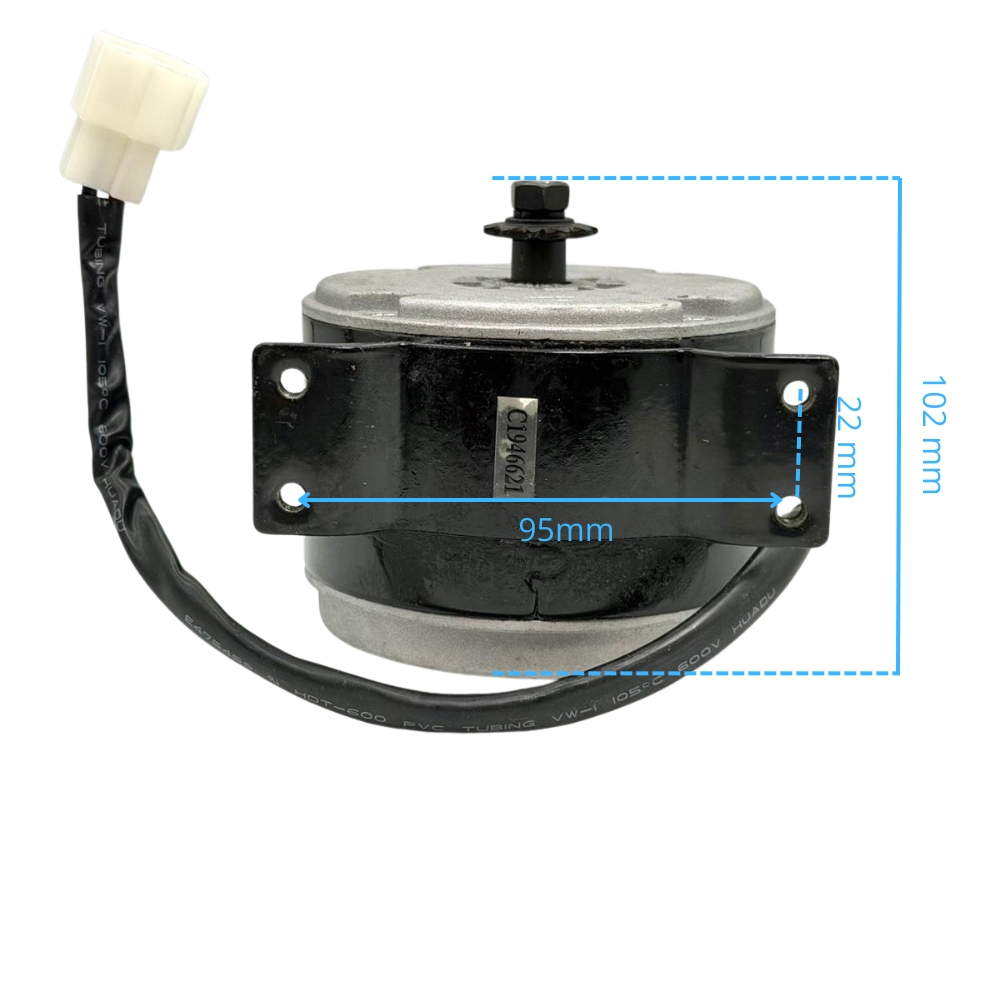 Motor eléctrico 150W 24V piñón 25H para Warrior MX-E150