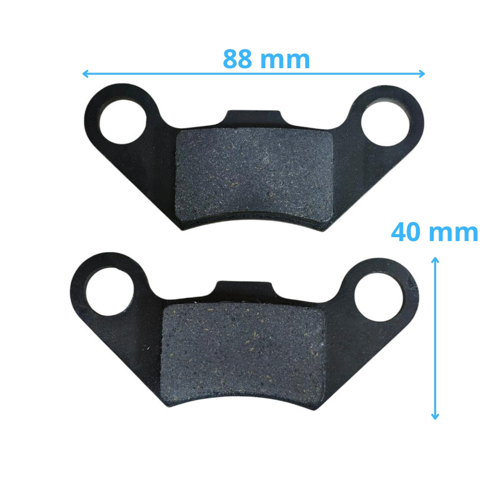Pastillas de Freno Q5 88x40 mm Quad RATTE y BULL