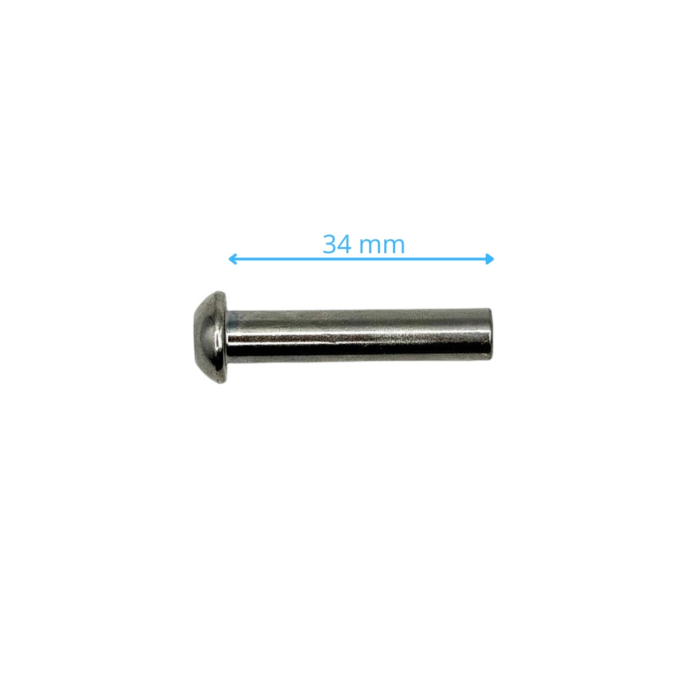 Tornillo amortiguador Ø8 34 mm para bicicletas y pit bikes