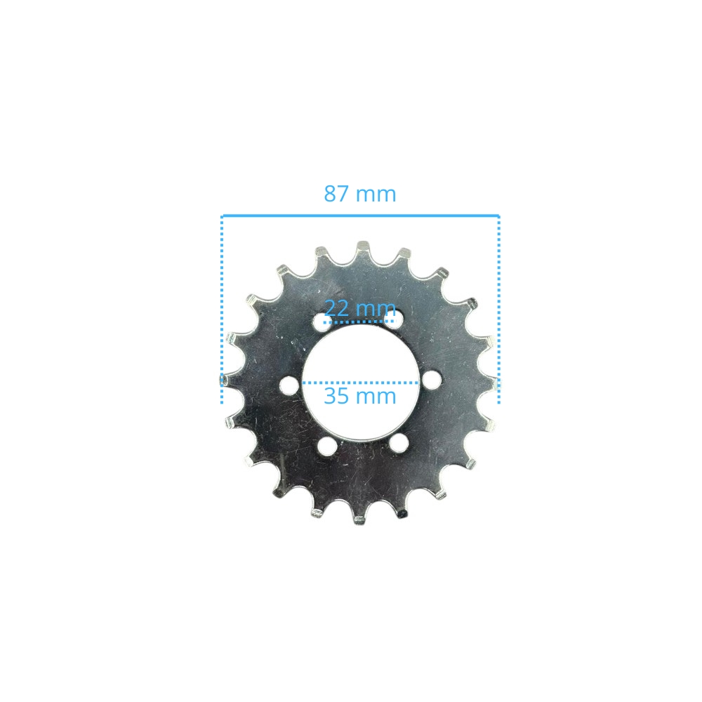 Plato de cadena WARRIOR MX-E350