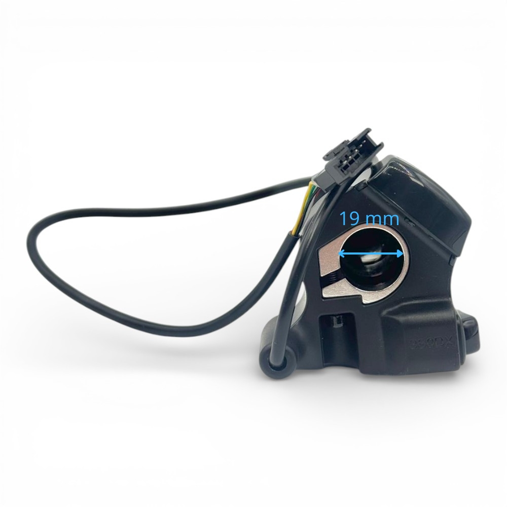 Acelerador eléctrico 5PIN 24V con botón | Warrior MX-E150