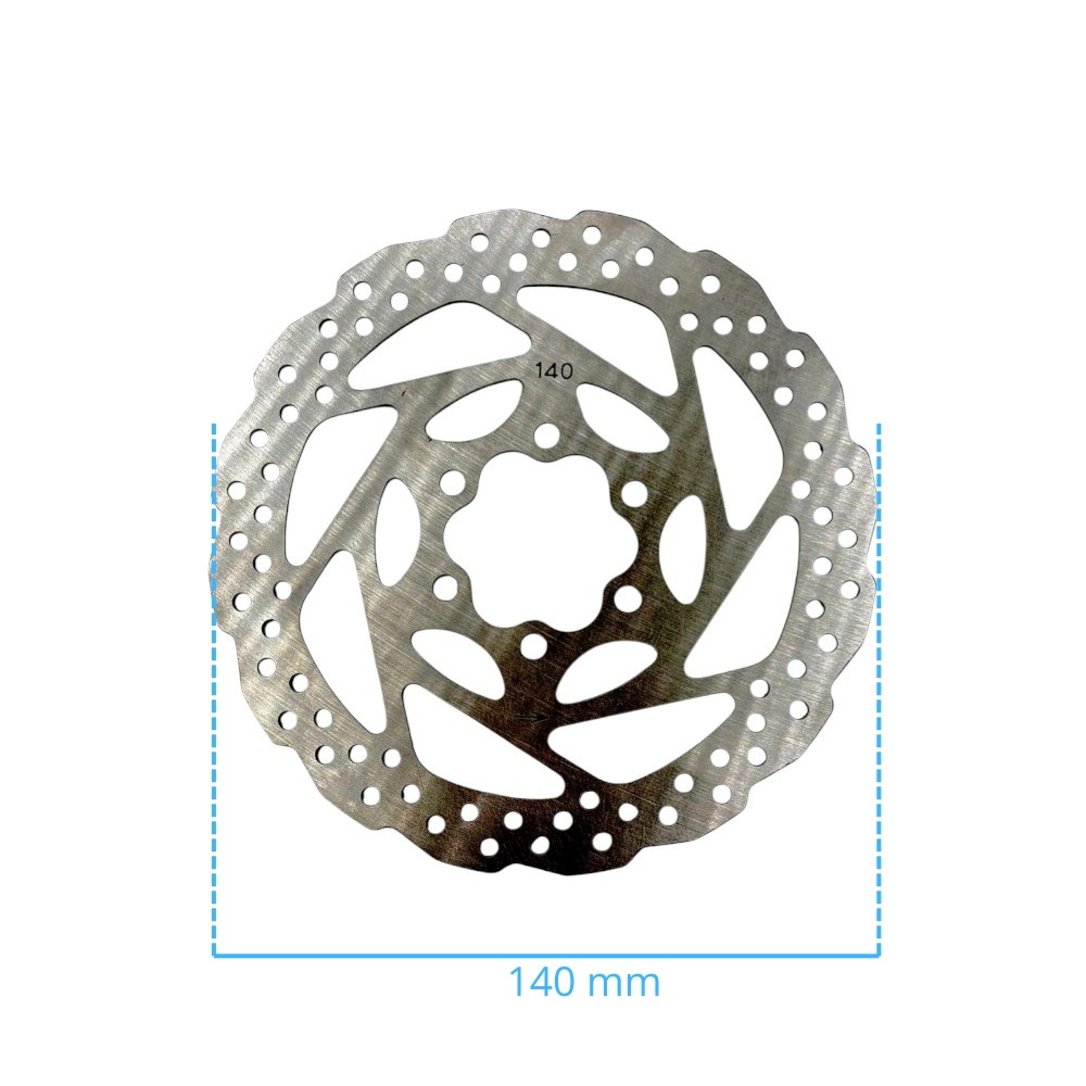 Disco freno 38x140mm Warrior 12” y Sedna 16”