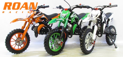 Minicross ROAN 27, la minimoto más popular