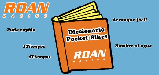 Diccionario pocket bikes. Vocabulario básico