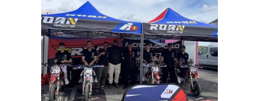 Gran inicio de temporada para ROAN Racing Factory en el Campeonato Nacional de Pit Bike Supermotard 190cc